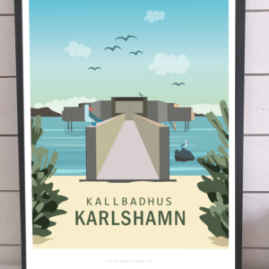 Poster Kallbadhuset